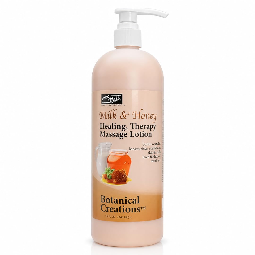 PRO NAIL Healing Therapy Massage Lotion - Nourishes &amp; Moisturizes Skin, Perfect for Pedicure, Manicure &amp; Body Care - Beauty Market Online