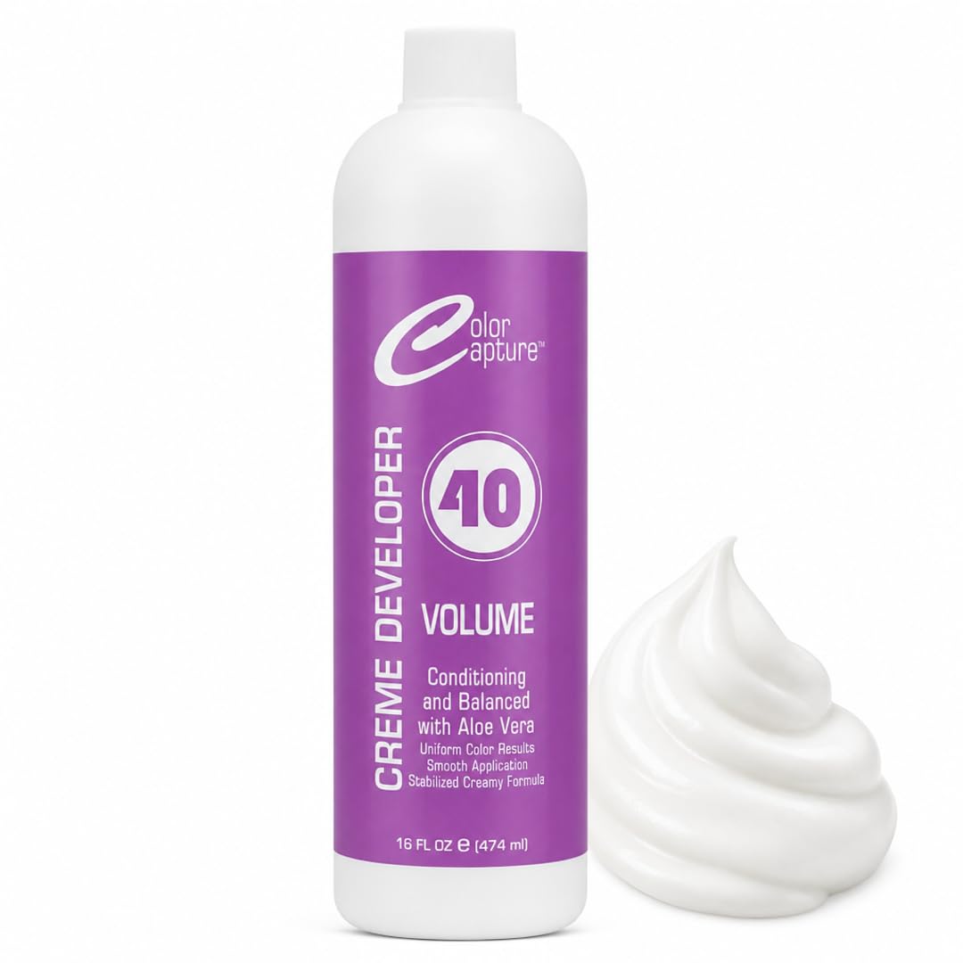 COLOR CAPTURE - Cream Developer, Hair Color Enhancer - Provides Consistent, Vibrant Results for Professional Coloring - Beauty Market Online