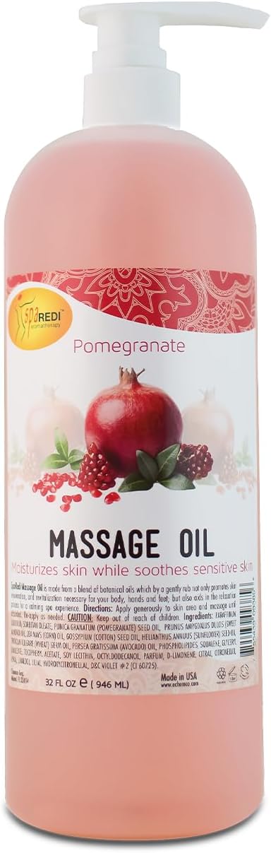 SPA REDI Massage Oil - Soothing Relief for Sore Muscles & Hydrated Skin - Beauty Market Online