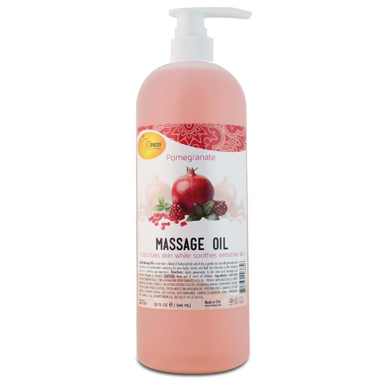 SPA REDI Massage Oil - Soothing Relief for Sore Muscles &amp; Hydrated Skin - Beauty Market Online