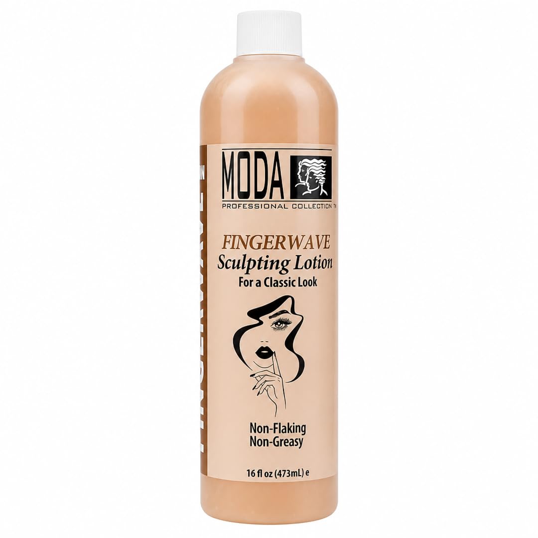 MODA Finger Wave Sculpting Lotion 16 oz curl defining cream