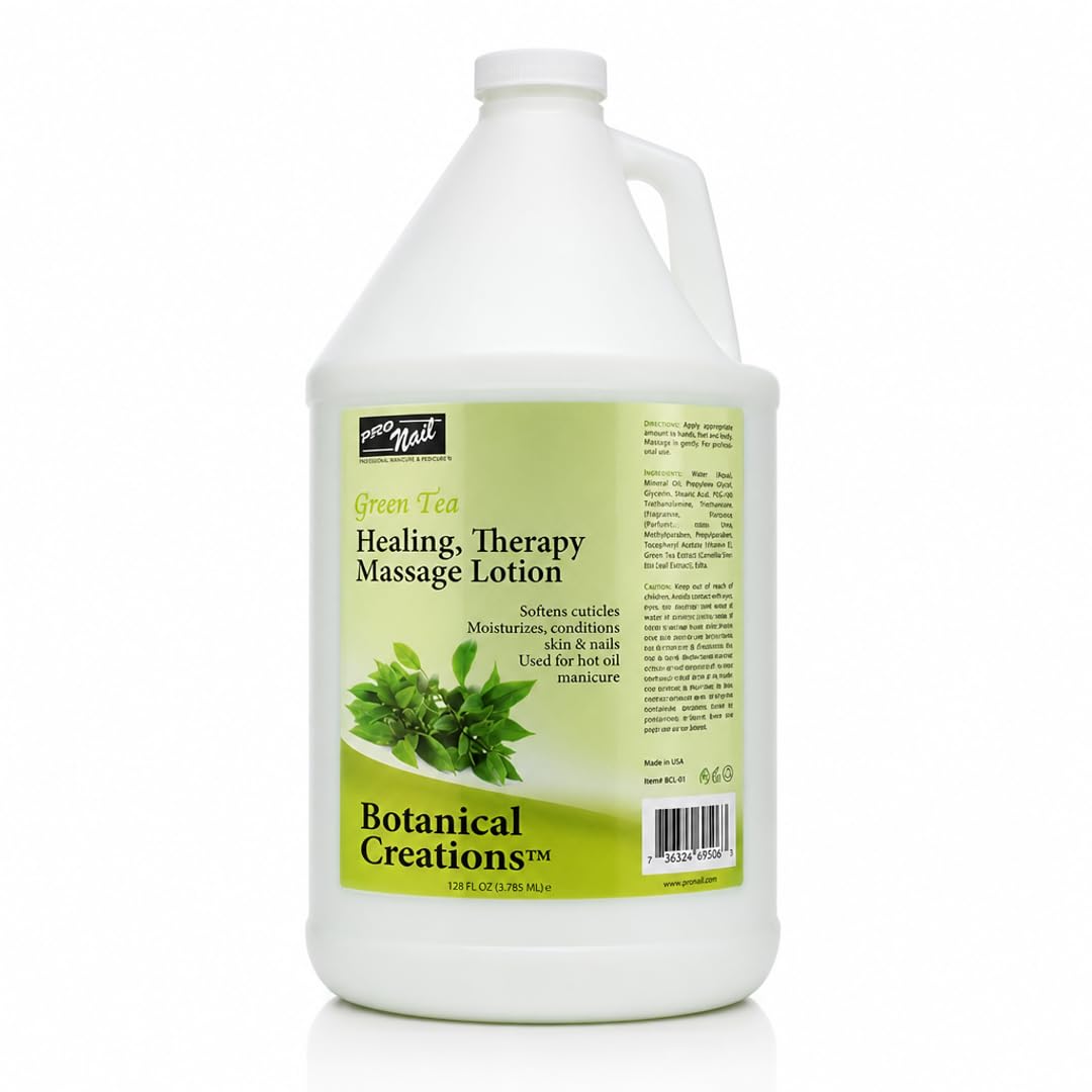 PRO NAIL Healing Therapy Massage Lotion - Nourishes & Moisturizes Skin, Perfect for Pedicure, Manicure & Body Care
