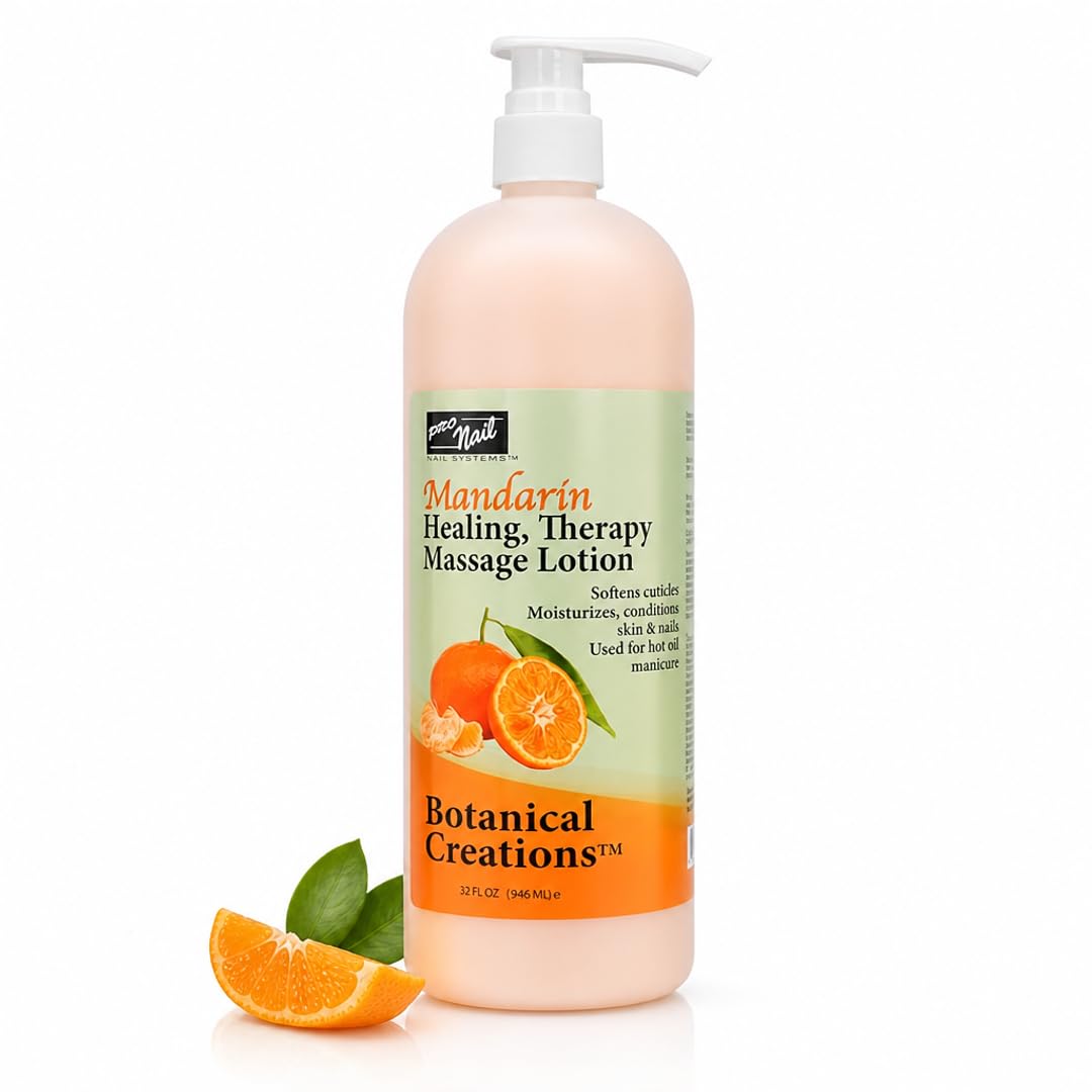 PRO NAIL Healing Therapy Massage Lotion - Nourishes & Moisturizes Skin, Perfect for Pedicure, Manicure & Body Care