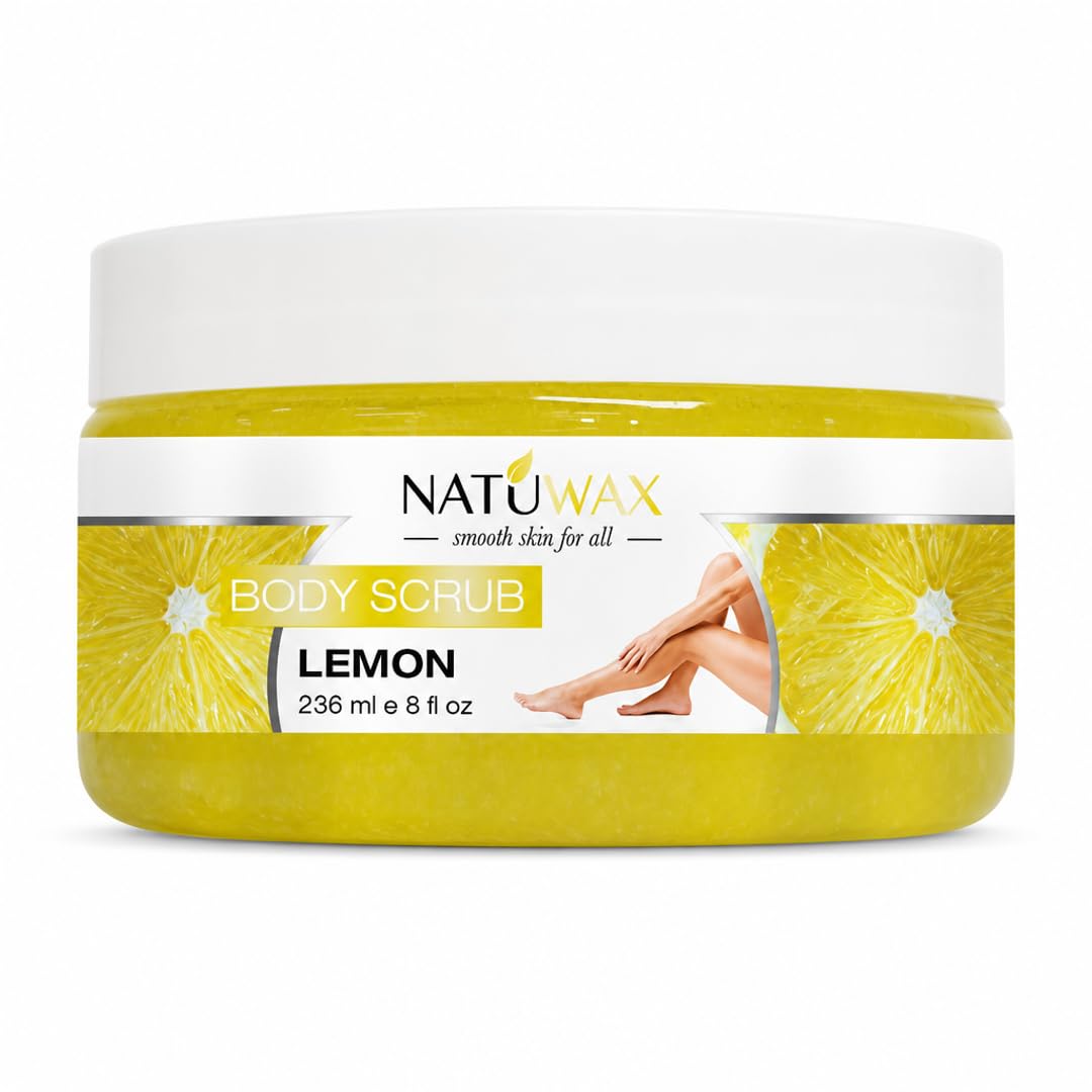 Natuwax Body Scrub to exfoliate and refresh skin