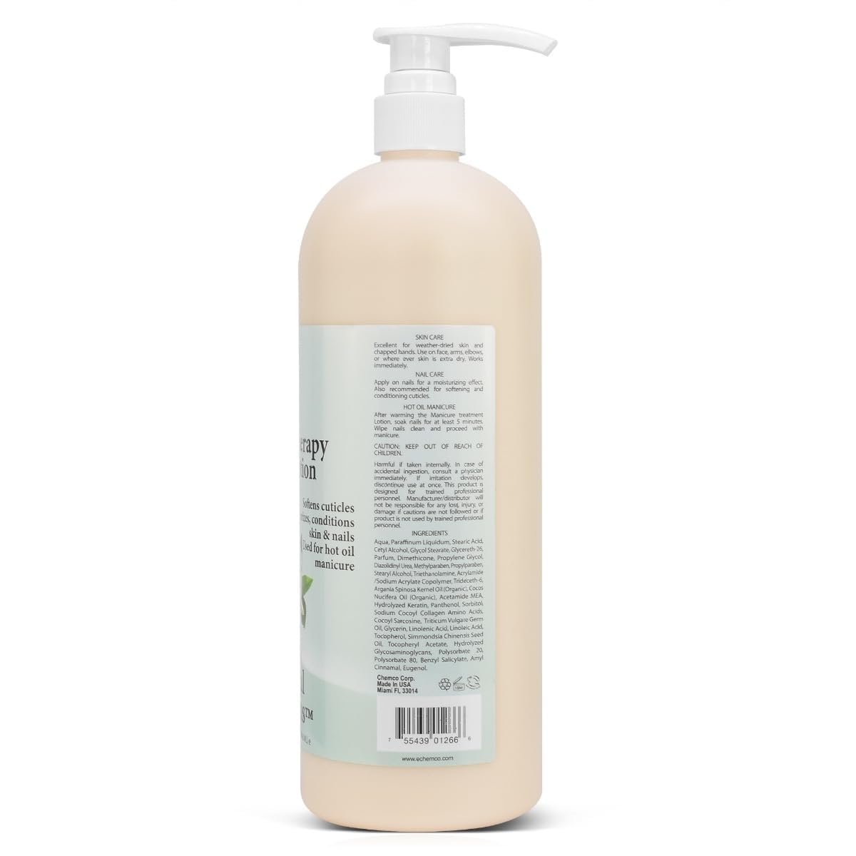 PRO NAIL Healing Therapy Massage Lotion - Nourishes &amp; Moisturizes Skin, Perfect for Pedicure, Manicure &amp; Body Care