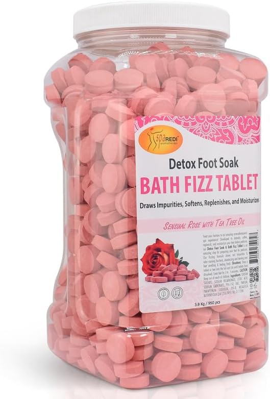 SPA REDI Bath Fizz Tablets - Relaxing Aromatherapy in Various Scents - 3 Gal &amp; 128 Oz - Beauty Market Online