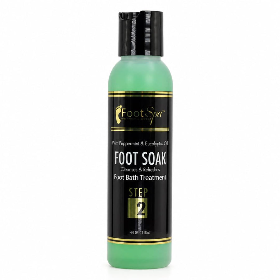 Foot Spa Foot Soak – Bulk Refill Gallon – Cleansing & Softening Formula with Eucalyptus & Peppermint Oil – Refreshing Foot Bath for Pedicures & Tired, Aching Feet