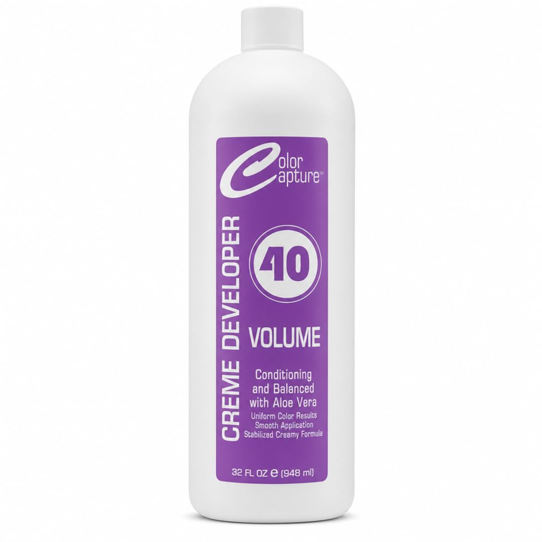 COLOR CAPTURE - Cream Developer, Hair Color Enhancer - Provides Consistent, Vibrant Results for Professional Coloring - Beauty Market Online