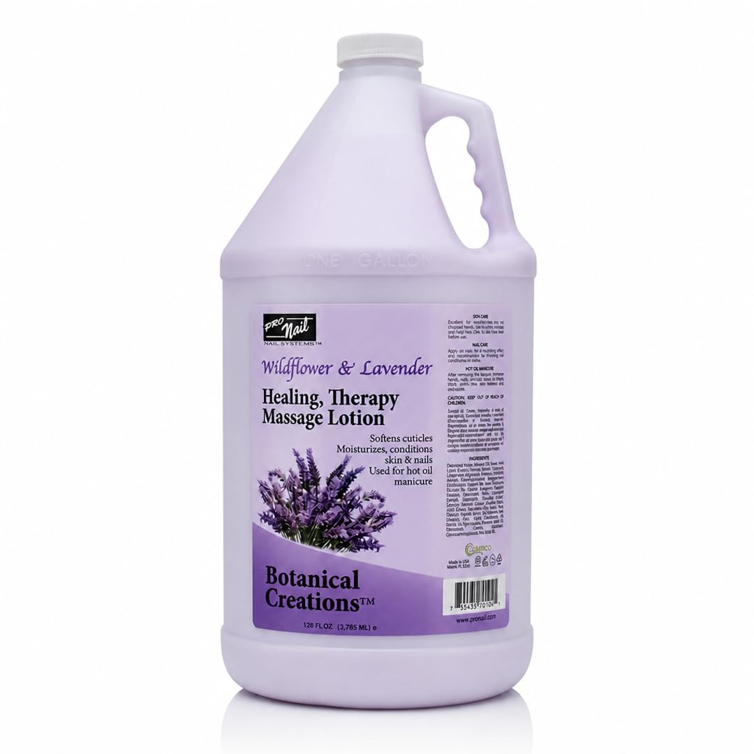 PRO NAIL Healing Therapy Massage Lotion - Nourishes &amp; Moisturizes Skin, Perfect for Pedicure, Manicure &amp; Body Care - Beauty Market Online