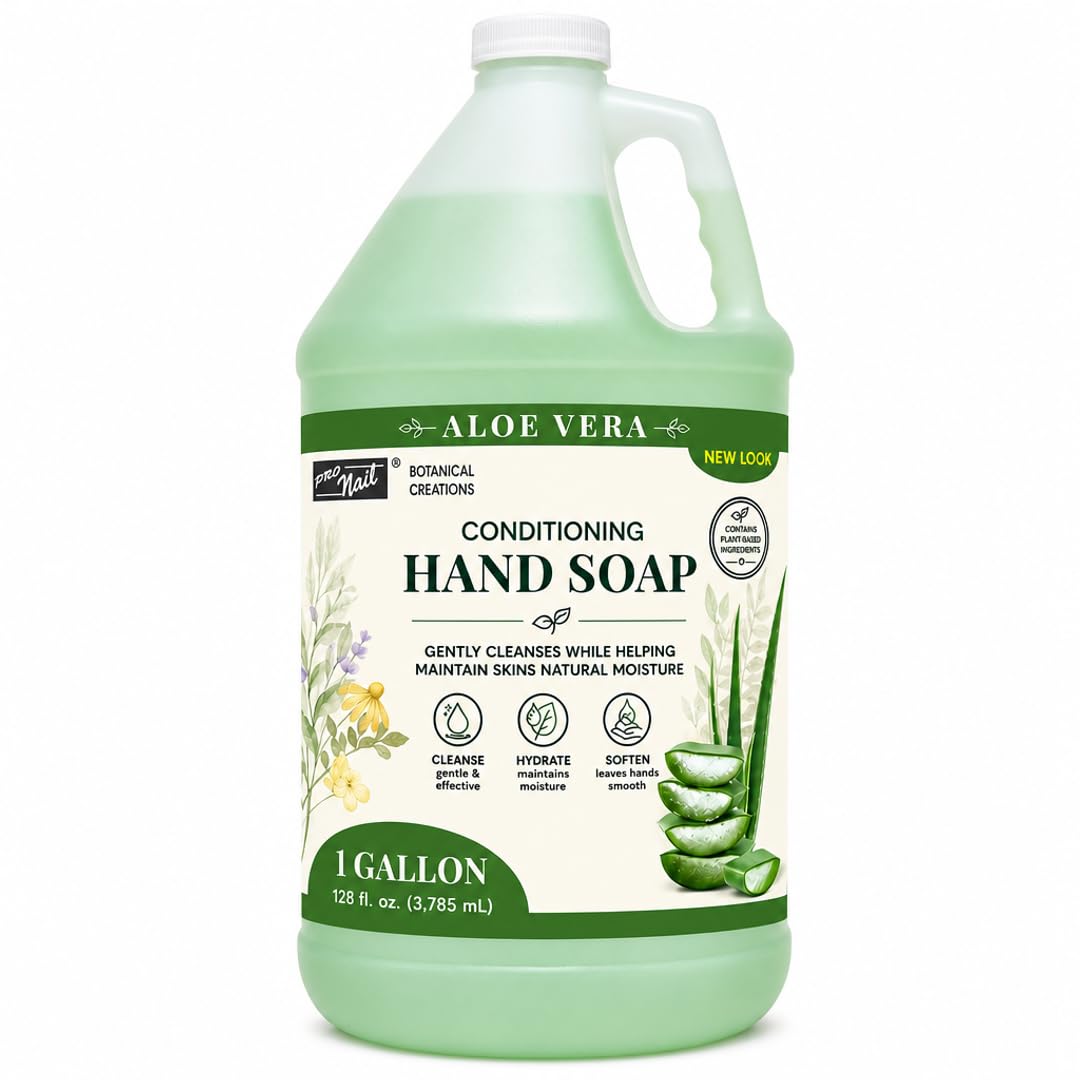 Aloe vera liquid hand soap refill bulk size - Beauty Market Online PRO NAIL