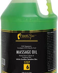 FOOT SPA Massage Oil – Soothes Sore Muscles & Repairs Dry Skin with Tea Tree, Peppermint & Eucalyptus Oils - Beauty Market Online