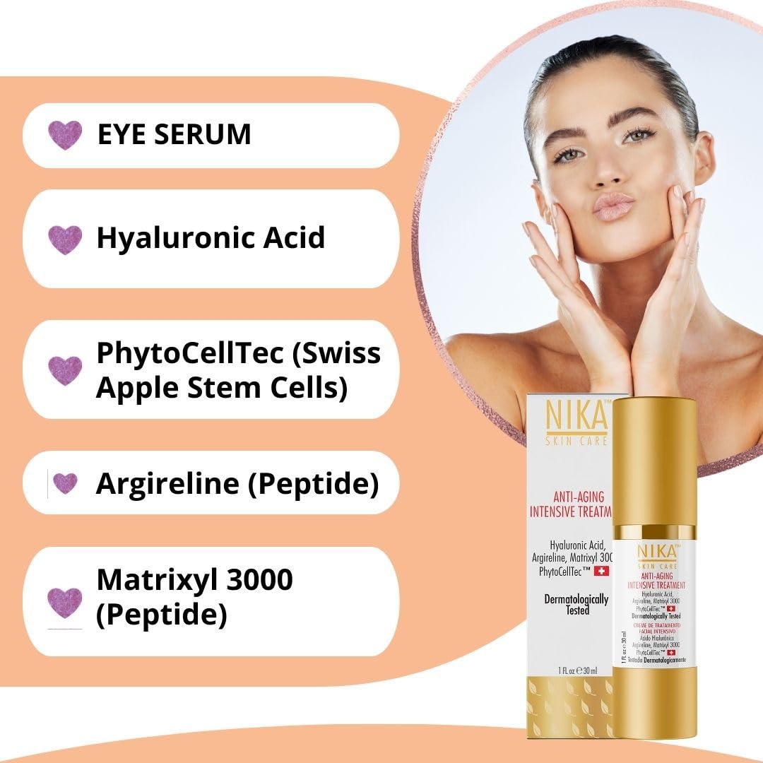 NIKA Anti-Aging Intensive Treatment Face Moisturizer with Collagen