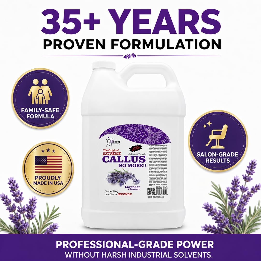 SPA REDI Callus Remover Gel - Quickly Removes Tough Calluses &amp; Smooths Cracked Heels - Beauty Market Online