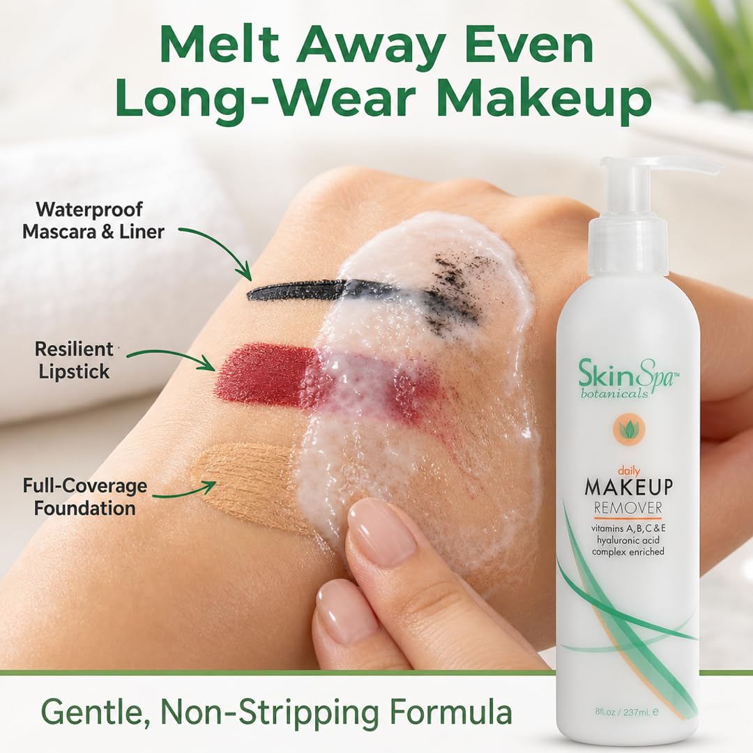 SKIN SPA Makeup Remover Lotion Cleanser 8 oz