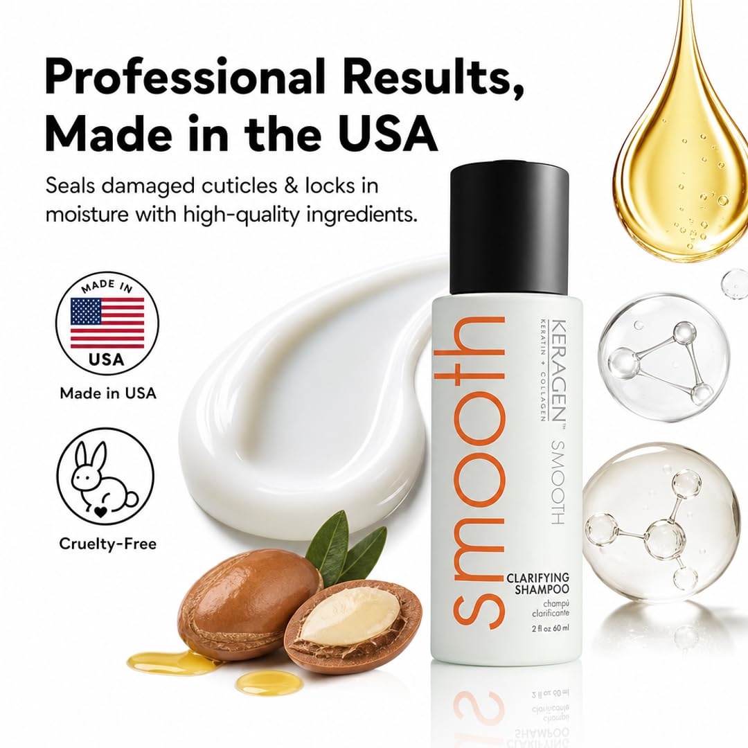 KERAGEN Brazilian Keratin Smoothing Treatment Formaldehyde-Free Blowout Straightening System