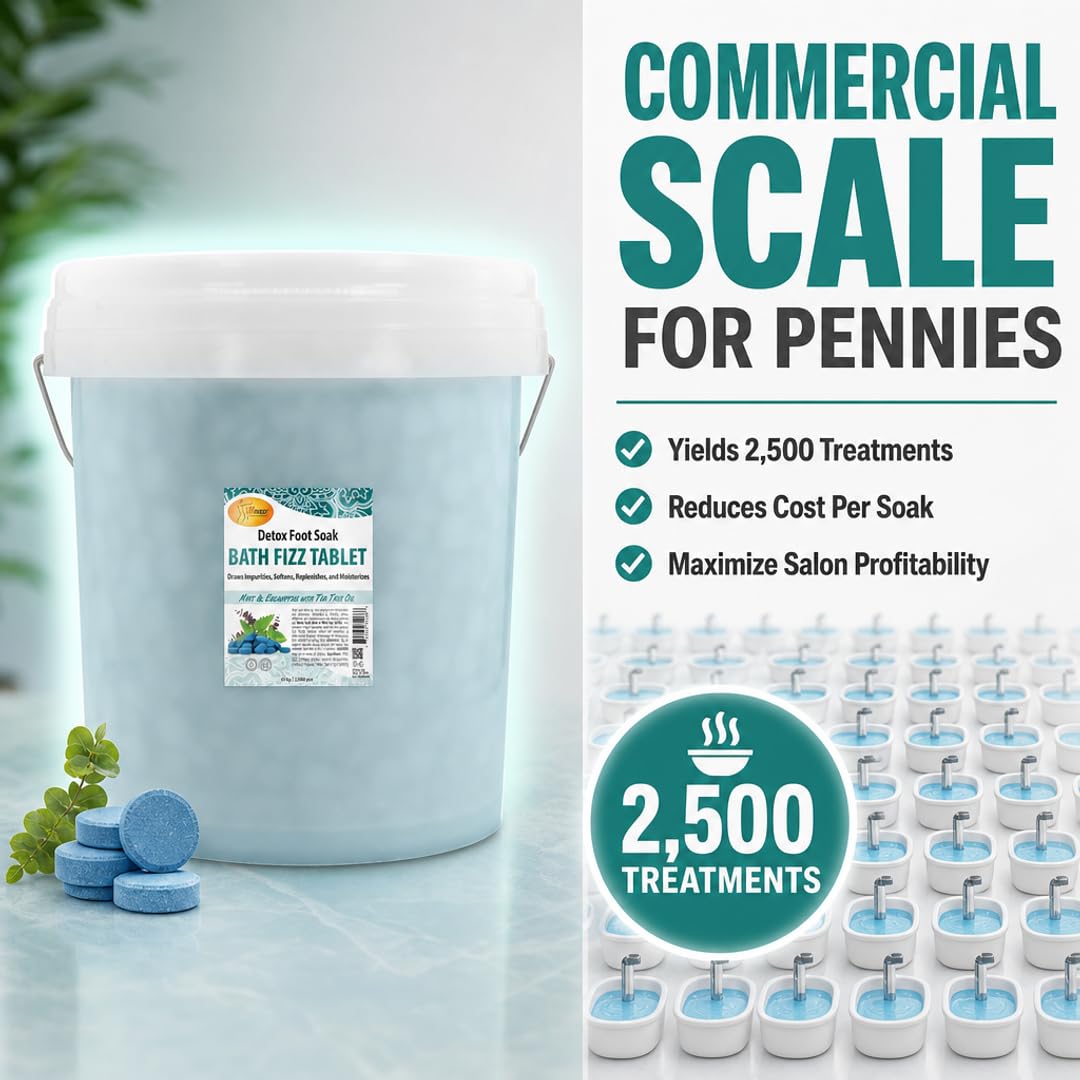 SPA REDI Bath Fizz Tablets - Relaxing Aromatherapy in Various Scents