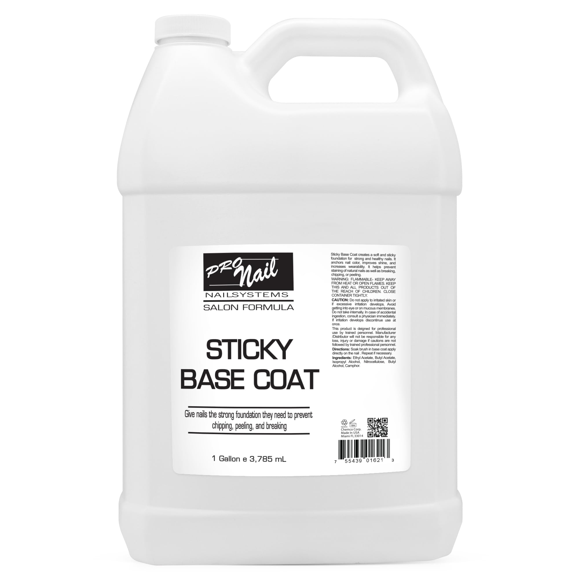 PRO NAIL Sticky Base Coat - Enhances Adhesion for Long-Lasting Nail Polish - Beauty Market Online