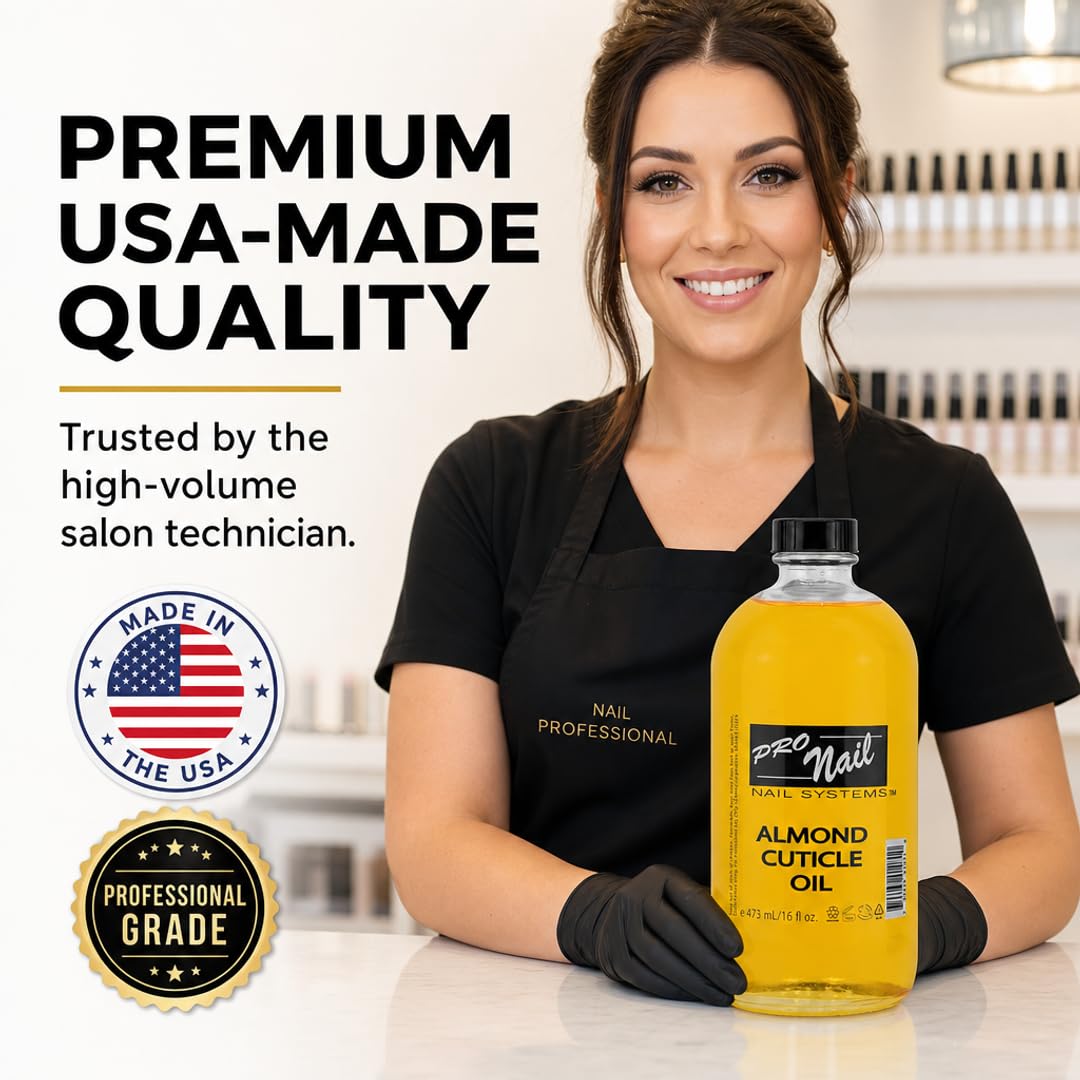 PRO NAIL Cuticle Revitalizing Oil - Strengthens &amp; Moisturizes Nails and Cuticles - Professional Use