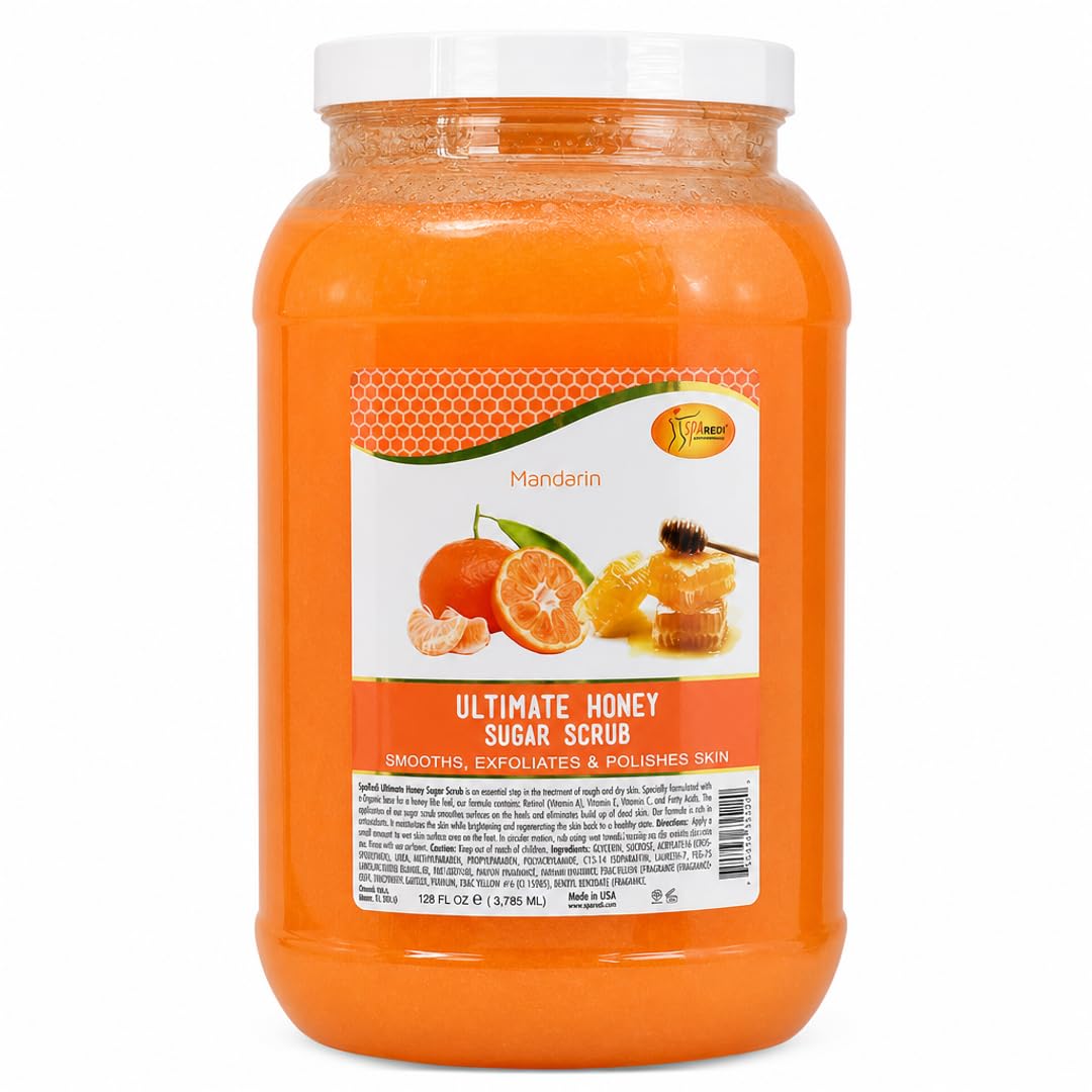 SPA REDI Sugar Body Scrub - Lavender &amp; Wildflower, Exfoliating &amp; Hydrating for Smooth, Glowing Skin - Beauty Market Online