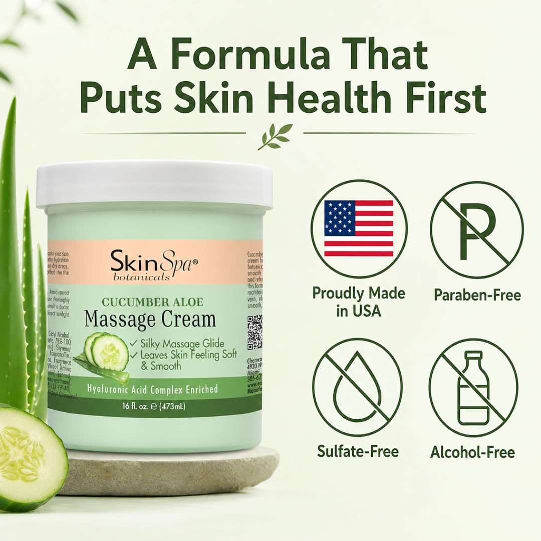 SKIN SPA Professional Cucumber Massage Cream