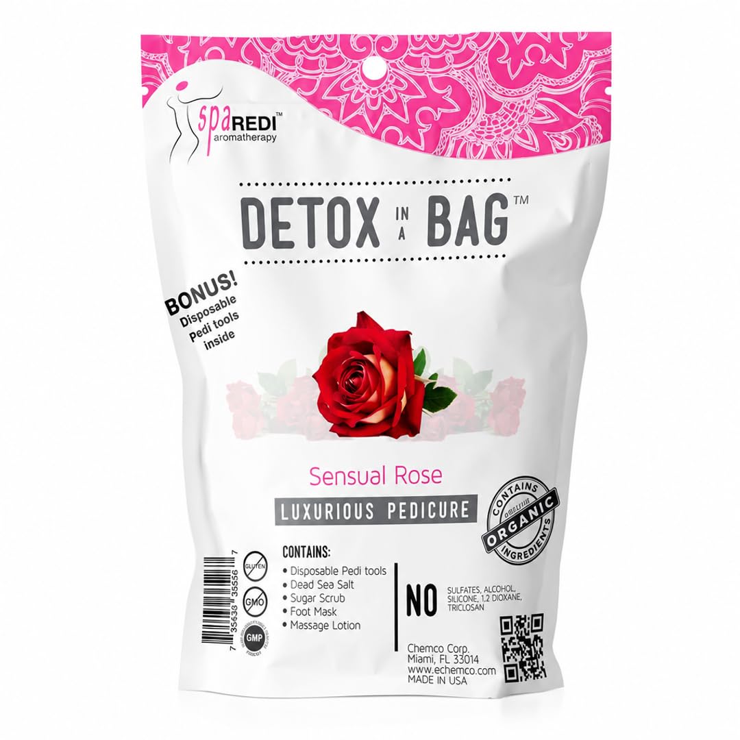 SPA REDI Luxurious Gel Pedicure Kit - Indulge in Spa Experience - Multiple Scents Available - Beauty Market Online