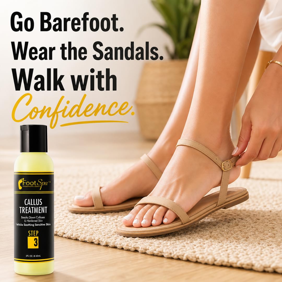Foot SPA - Callus Remover Gel - Professional Pedicure Care
