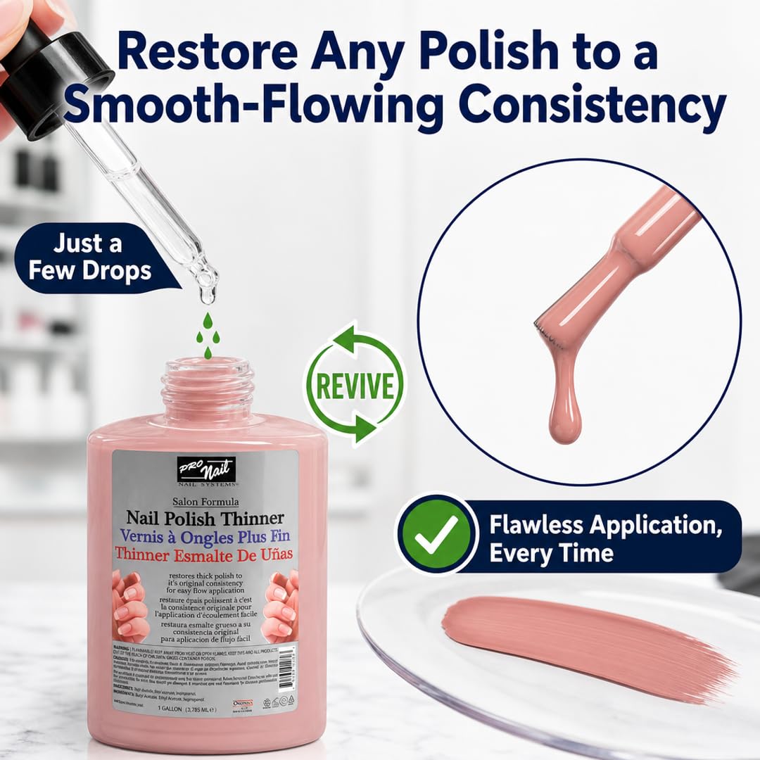 PRO NAIL Nail Polish Thinner - Restore Your Polish