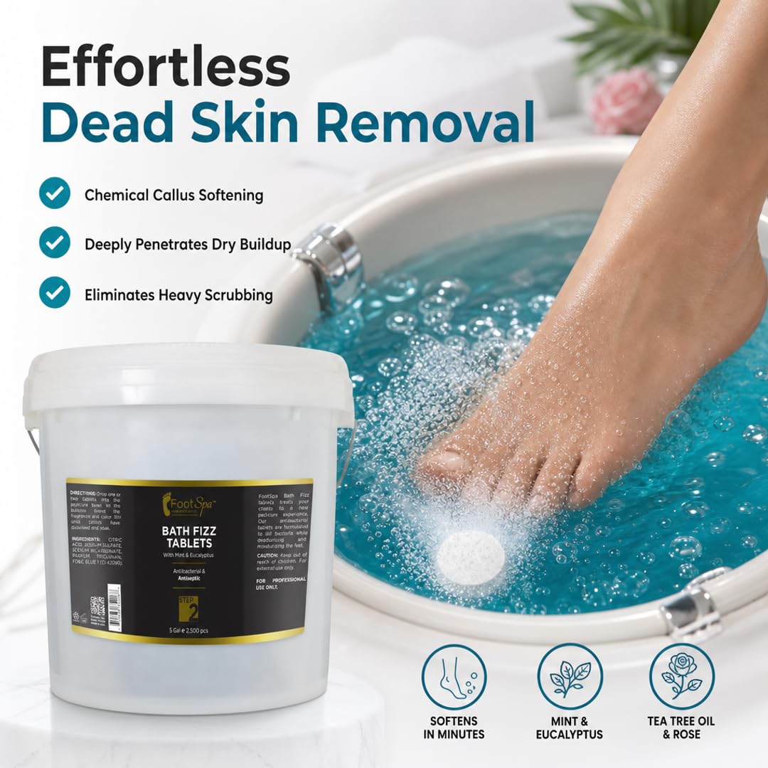 SPA REDI Bath Fizz Tablets - Relaxing Aromatherapy in Various Scents - Beauty Market Online