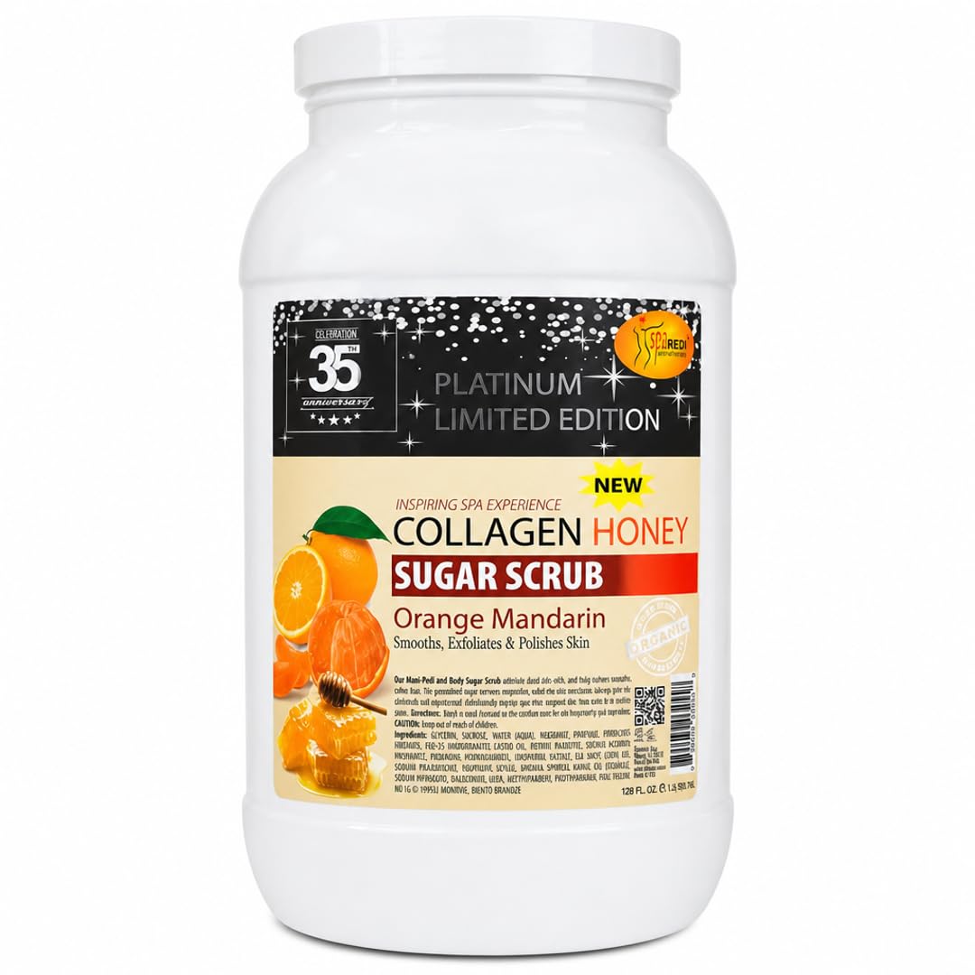 SPA REDI Sugar Scrub - Exfoliating &amp; Moisturizing for Glowing, Smooth Skin - Beauty Market Online