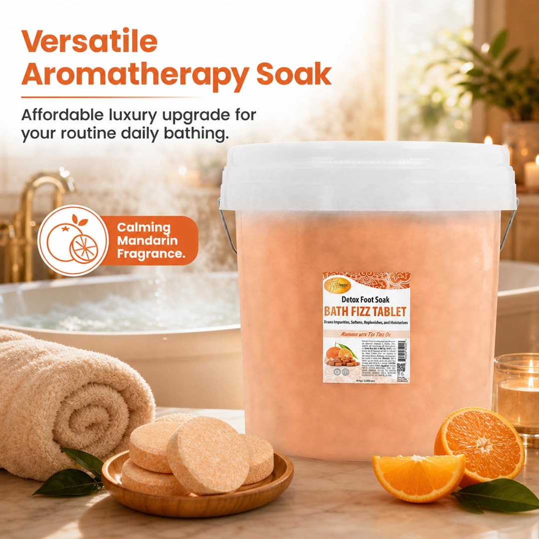SPA REDI Bath Fizz Tablets - Relaxing Aromatherapy in Various Scents