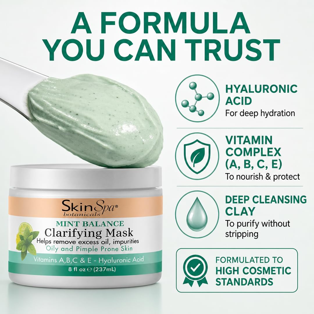SKIN SPA Acne Control Mint Julep Face Mask