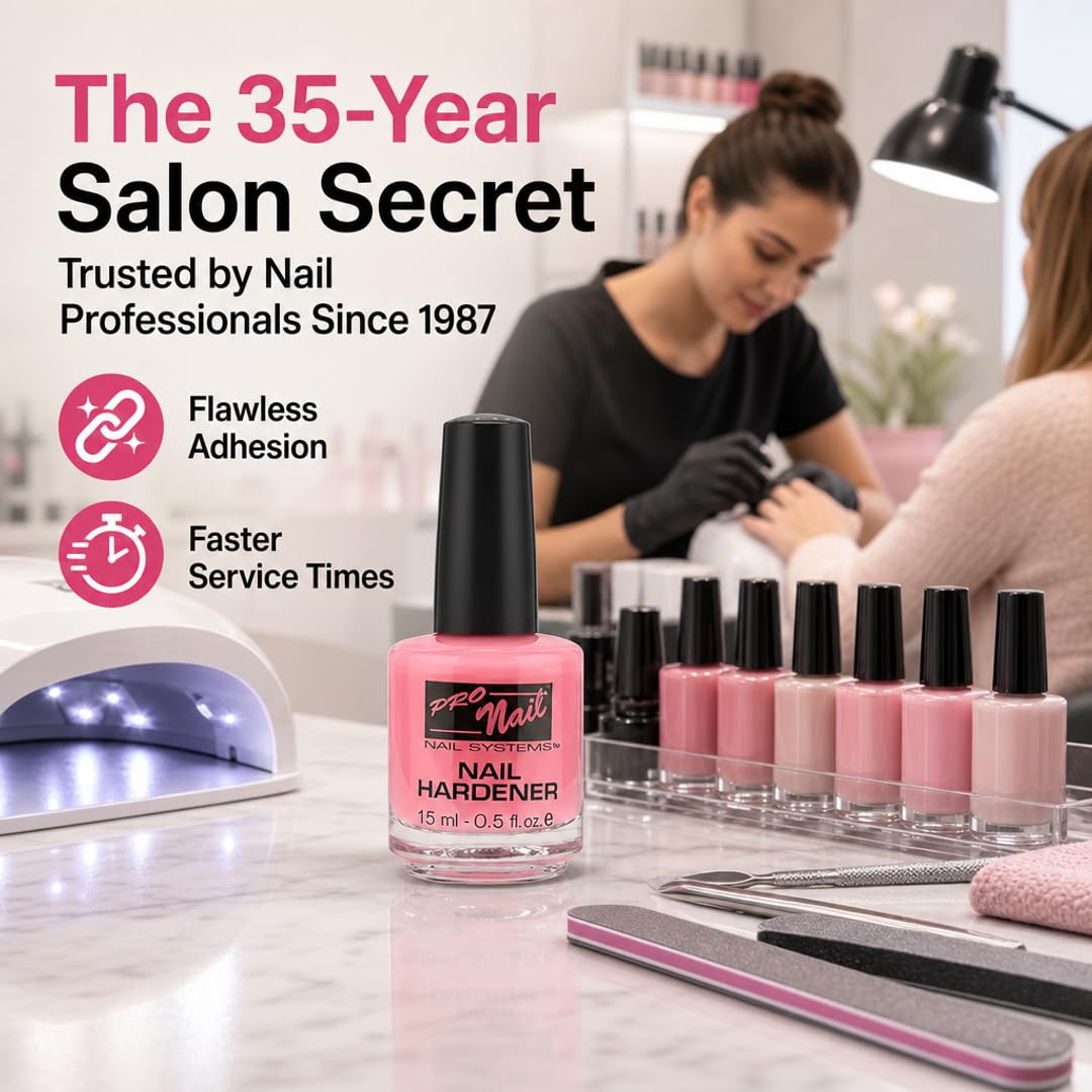 PRO NAIL Nail Hardener - Strengthens &amp; Protects Nails