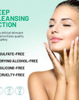 SKIN SPA Facial Cleanser for All Skin Types - Deep Pore Cleansing Face Wash, 8 Oz