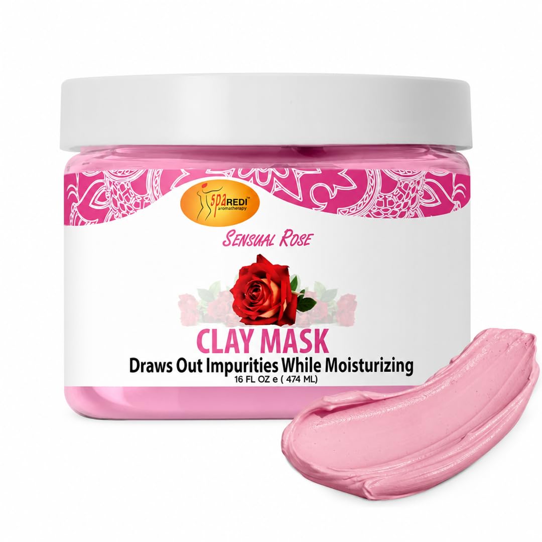 SPA REDI Clay Mask - Detoxifying, Hydrating &amp; Pore Purifying for Body and Pedicure - Beauty Market Online