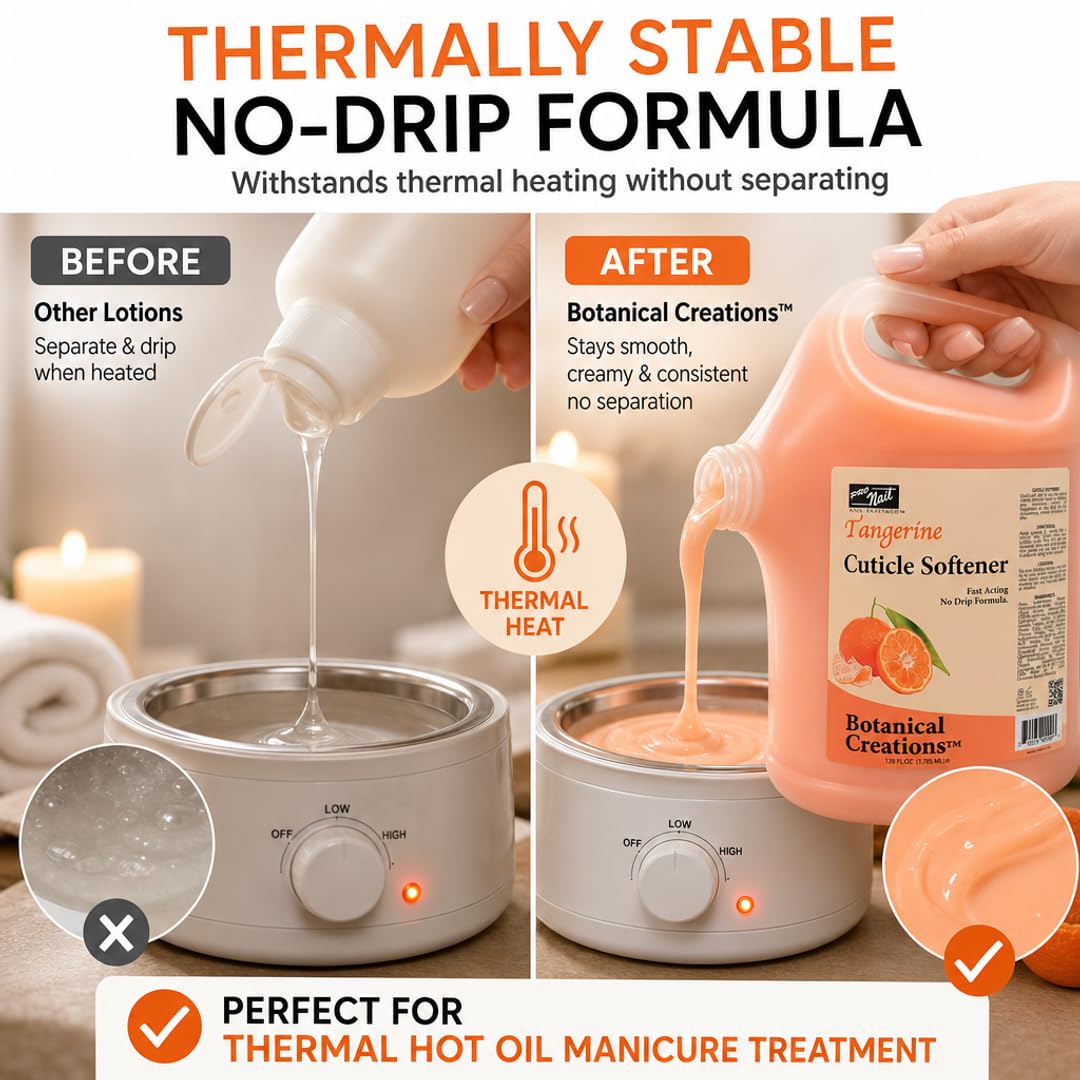 PRO NAIL Healing Therapy Massage Lotion - Nourishes &amp; Moisturizes Skin, Perfect for Pedicure, Manicure &amp; Body Care