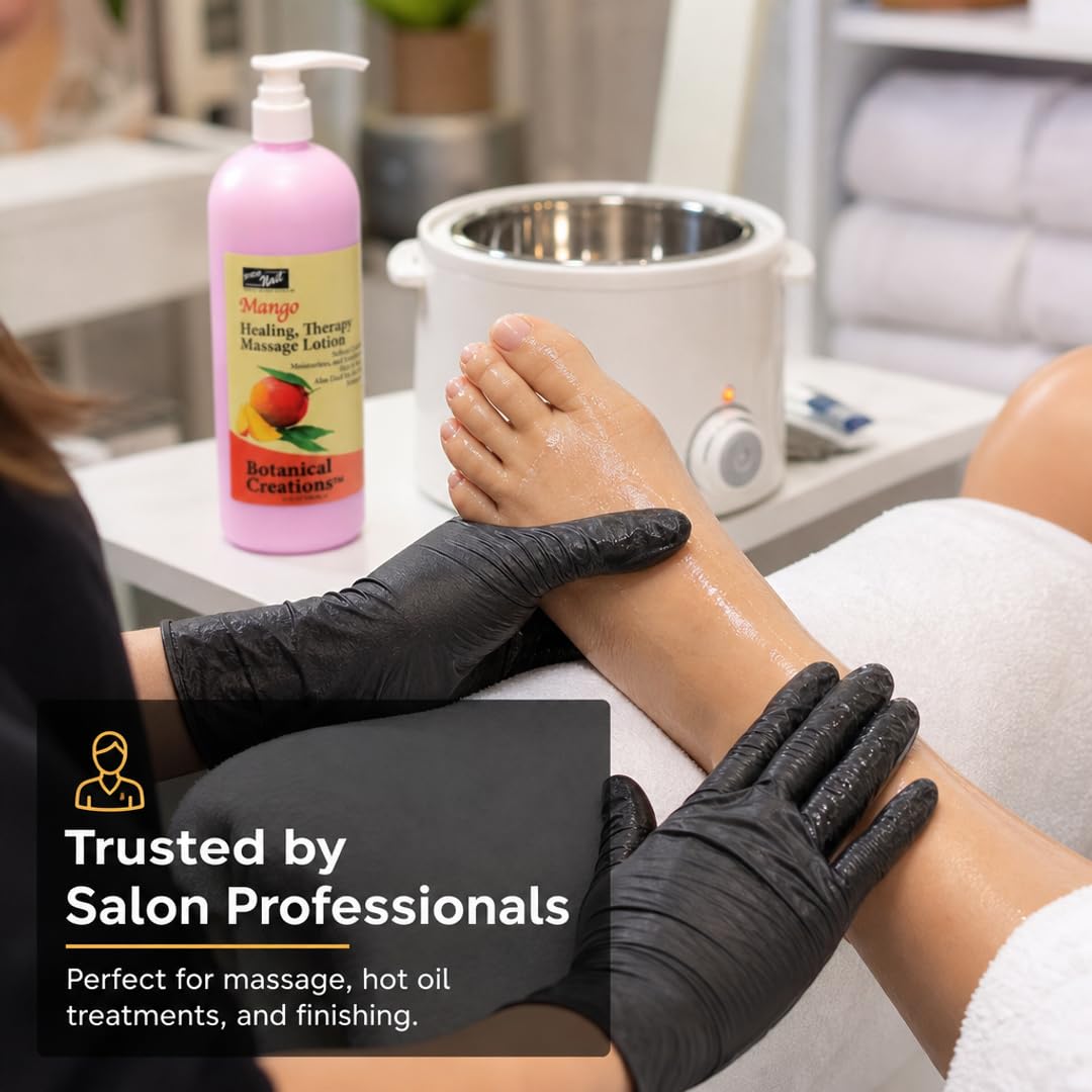 PRO NAIL Healing Therapy Massage Lotion - Nourishes &amp; Moisturizes Skin, Perfect for Pedicure, Manicure &amp; Body Care