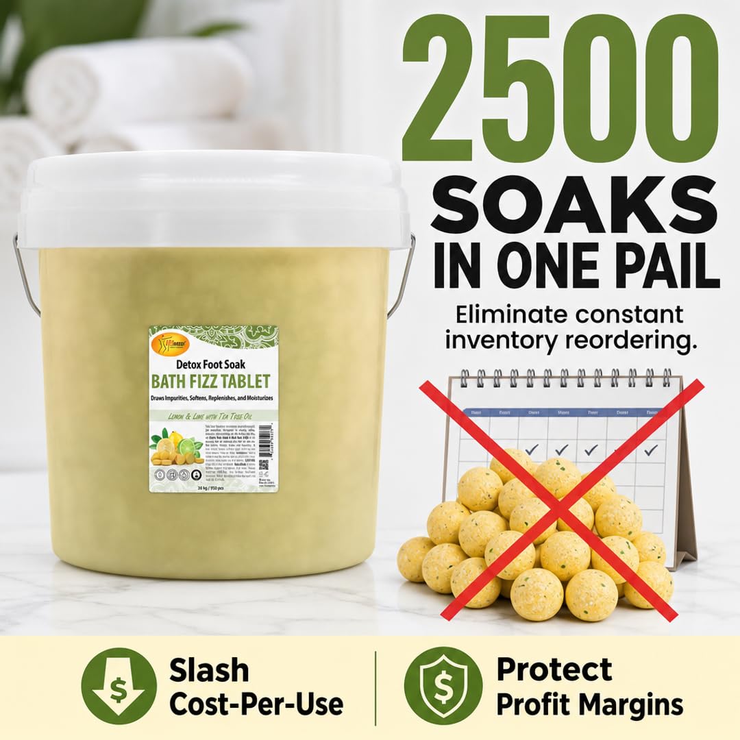 SPA REDI Bath Fizz Tablets - Relaxing Aromatherapy in Various Scents