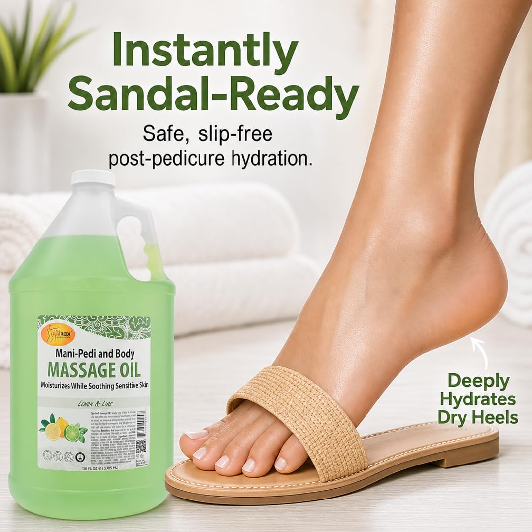 SPA REDI Massage Oil - Soothing Relief for Sore Muscles &amp; Hydrated Skin