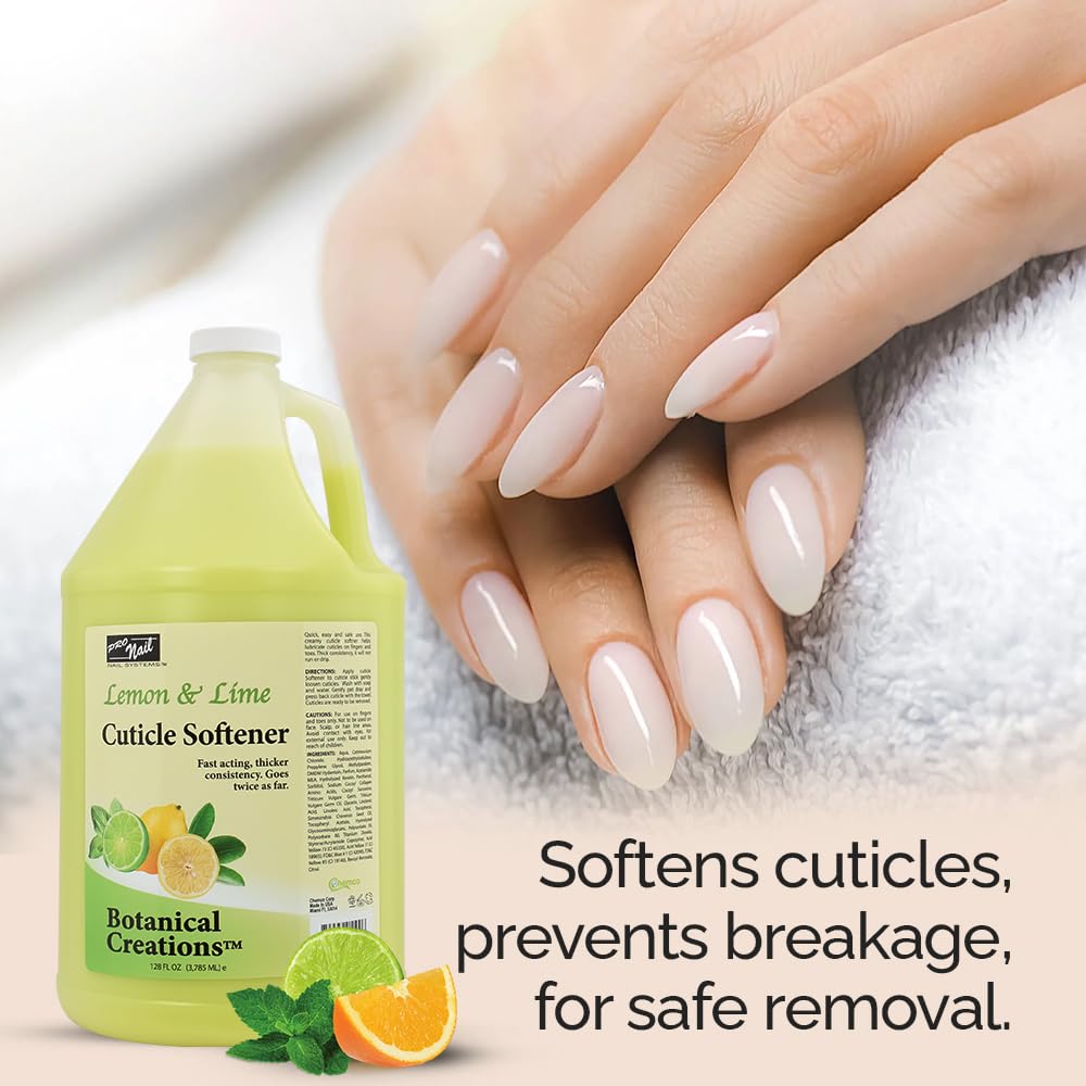 PRO NAIL Cuticle Remover Liquid - Fast Acting Softener for Professional Manicure &amp; Pedicure