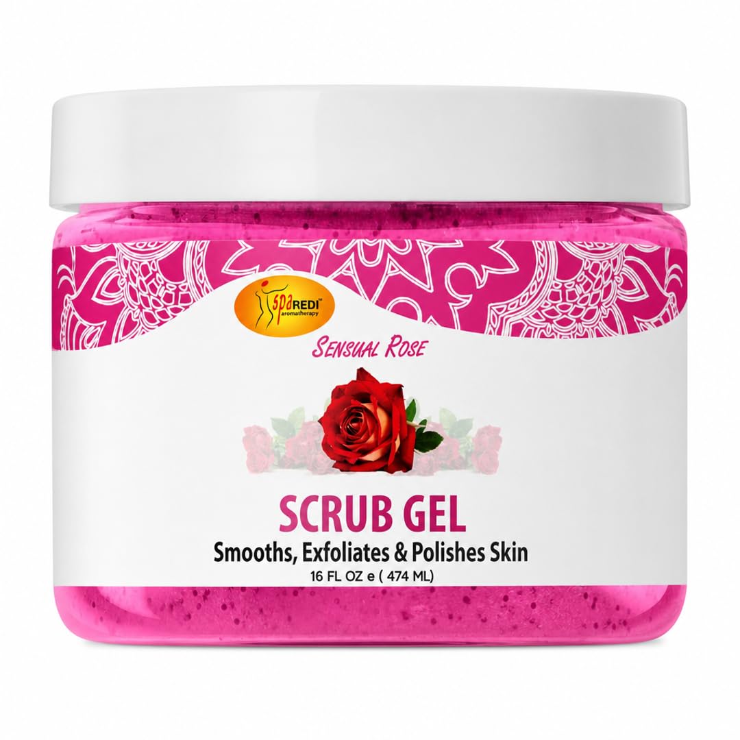 SPA REDI Exfoliating Scrub Pumice Gel - Hydrating Body Exfoliator with Hyaluronic Acid - Refresh &amp; Revitalize - Beauty Market Online