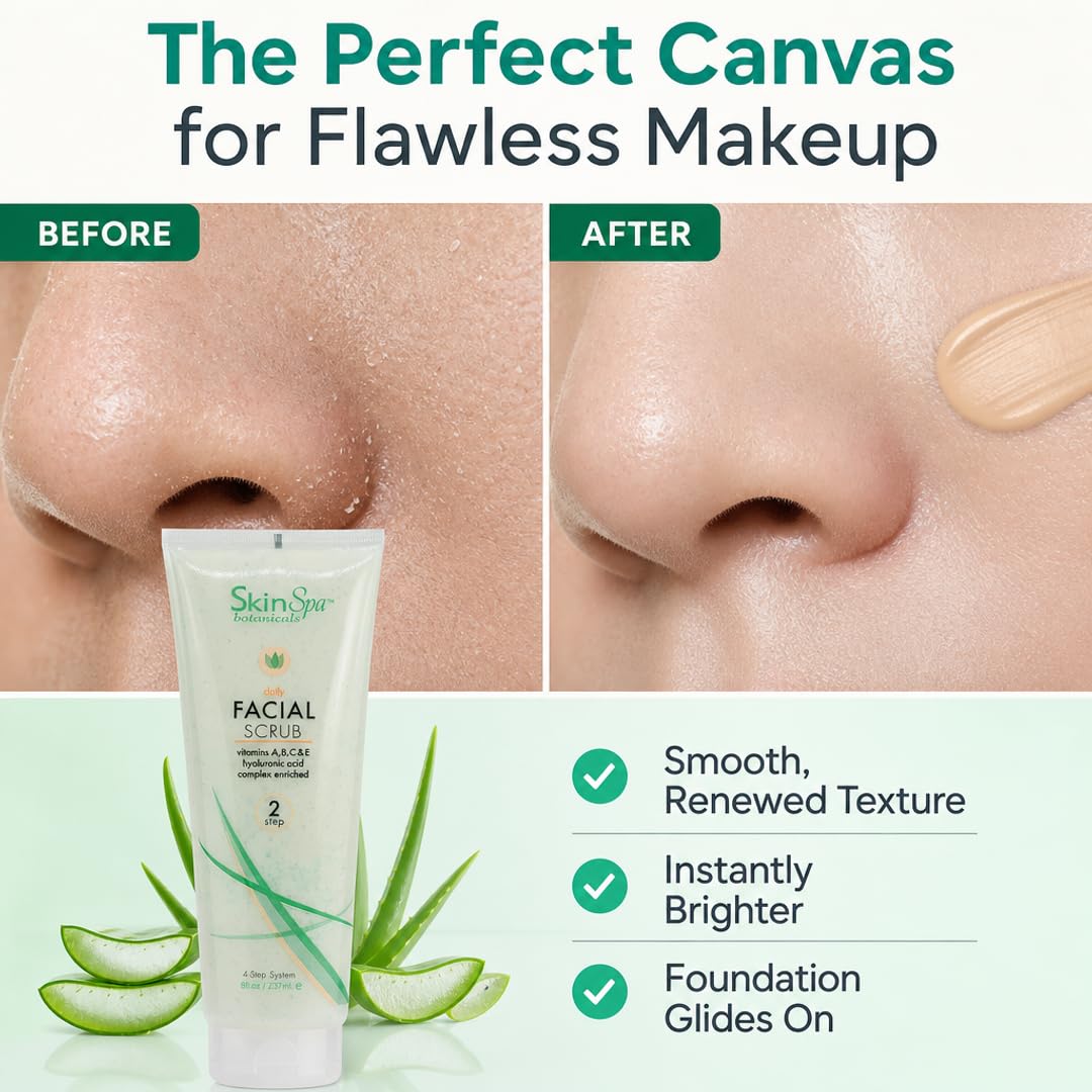 SKIN SPA Exfoliating Face Wash Scrub