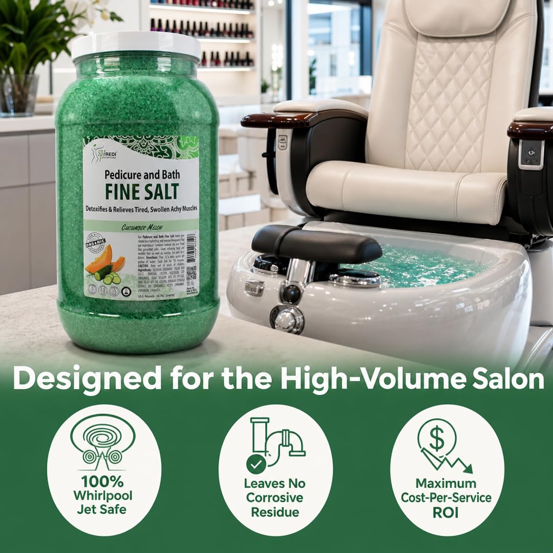 SPA REDI Detox Foot Soak - Hydrates &amp; Softens Feet with Dead Sea Salts