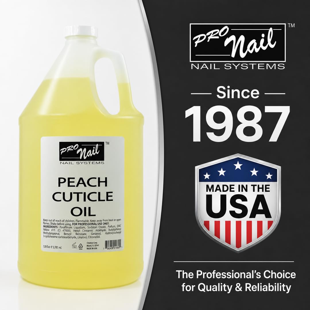 PRO NAIL Cuticle Revitalizing Oil - Strengthens &amp; Moisturizes Nails and Cuticles - Professional Use