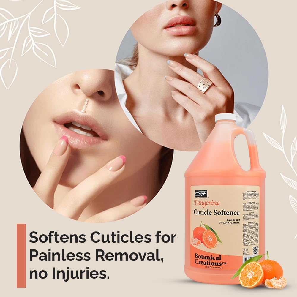 PRO NAIL Cuticle Remover Liquid - Fast Acting Softener for Professional Manicure &amp; Pedicure