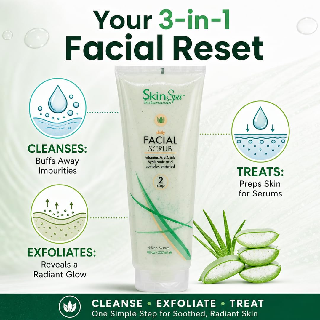 SKIN SPA Exfoliating Face Wash Scrub