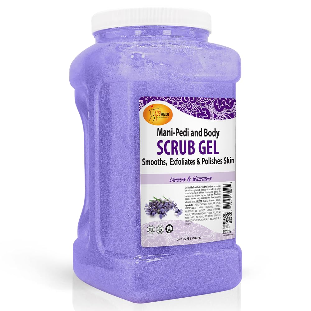 SPA REDI Exfoliating Scrub Pumice Gel - Hydrating Body Exfoliator with Hyaluronic Acid - Refresh & Revitalize - Beauty Market Online