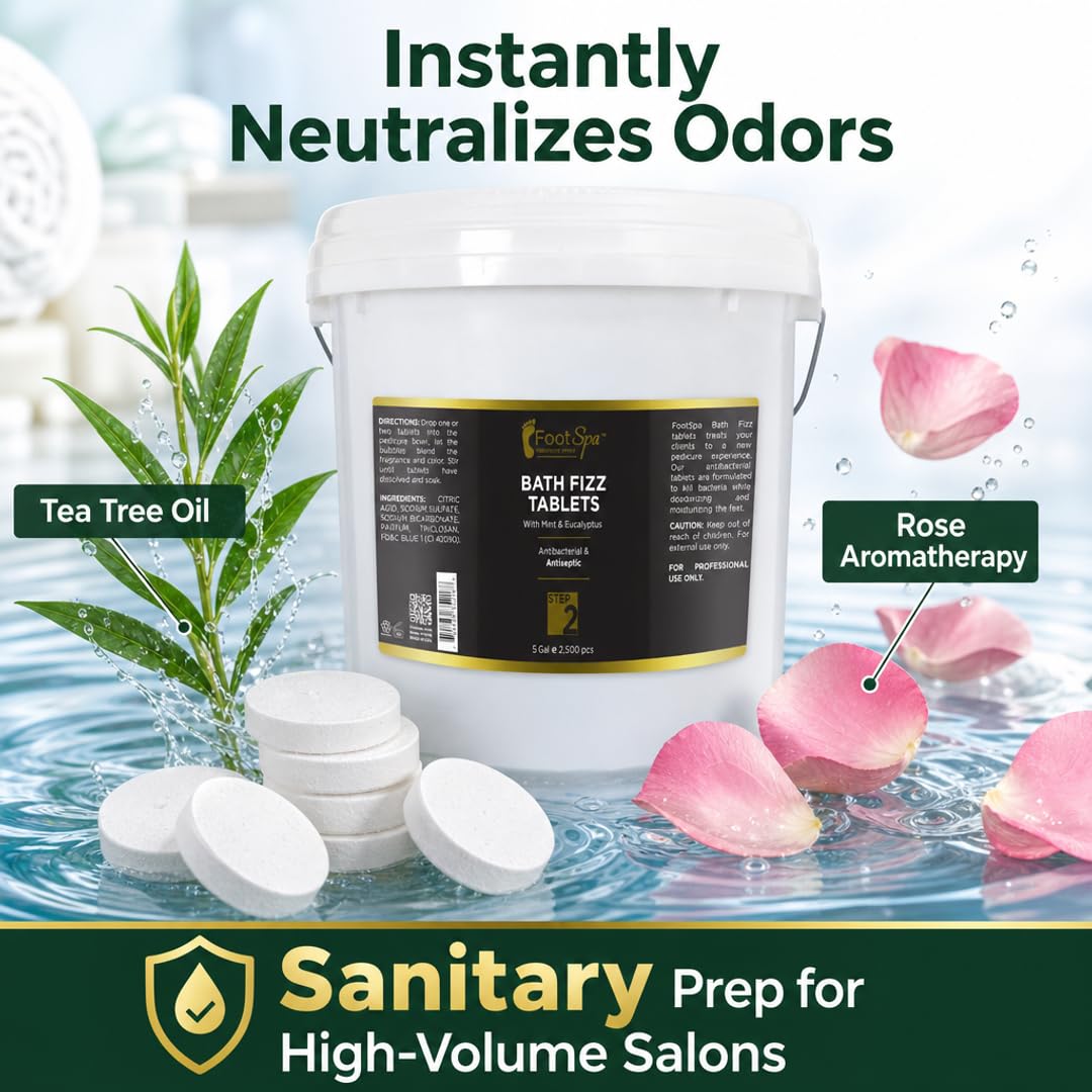 SPA REDI Bath Fizz Tablets - Relaxing Aromatherapy in Various Scents - Beauty Market Online