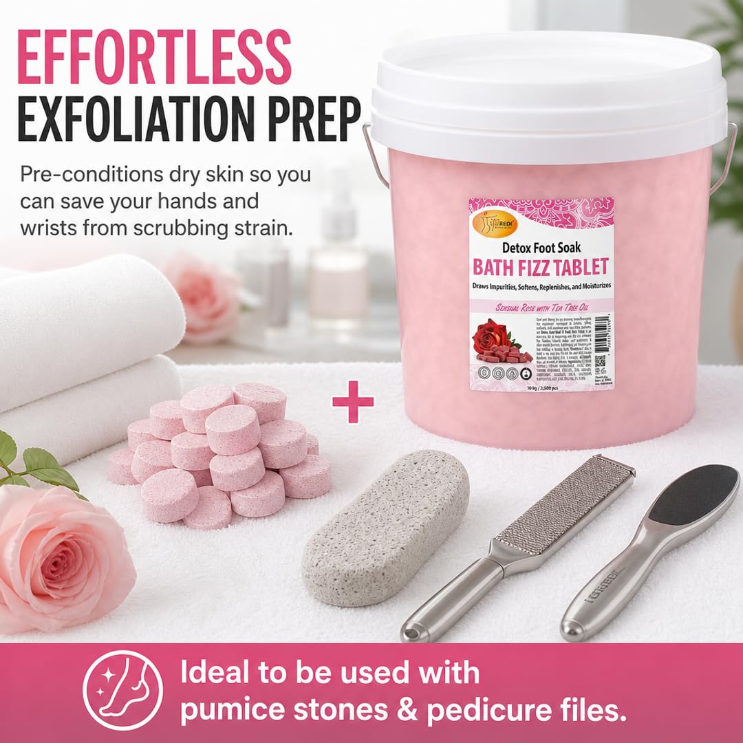 SPA REDI Bath Fizz Tablets - Relaxing Aromatherapy in Various Scents