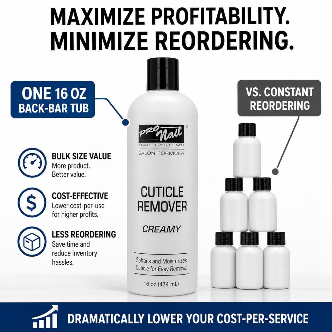 PRO NAIL Cuticle Remover Cream to soften and moisturize cuticles
