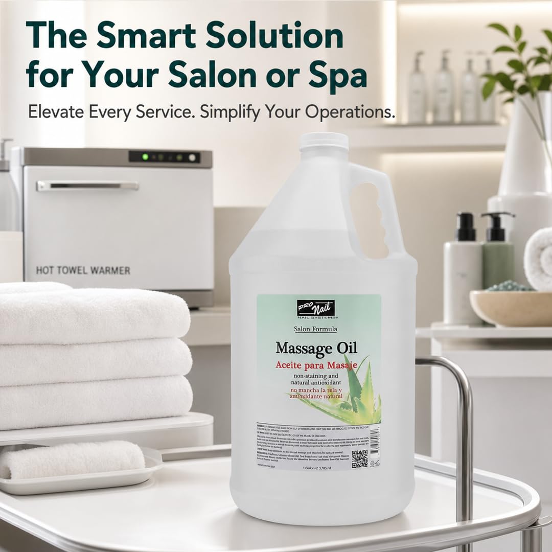PRO NAIL Massage Oil - Soothes Sore Muscles &amp; Repairs Dry Skin